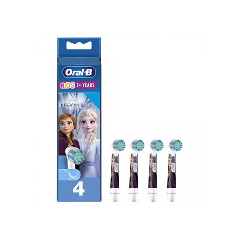 Oral-B | EB10 4 Frozen II | Toothbruch replacement | Heads | For kids | Number of brush heads included 4 | Number of teeth brush